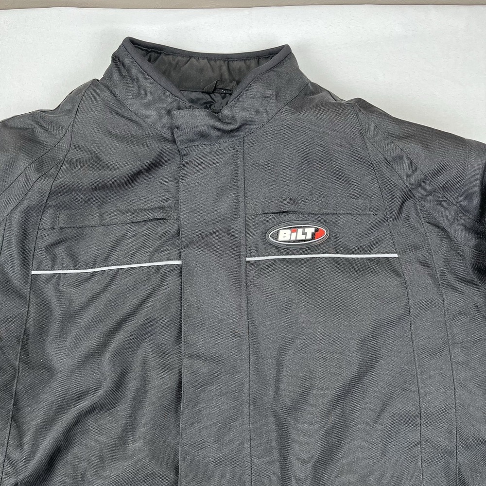 BILT Riding Jacket Motorcycle 3XL Black - Picture 2 of 11
